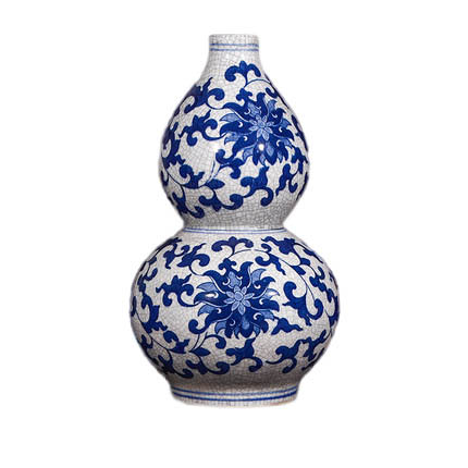 Jahrriesnge porcelain of white and blue vase cna0865 