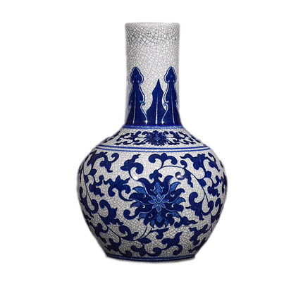 Jahrriesnge porcelain of white and blue vase cna0867 