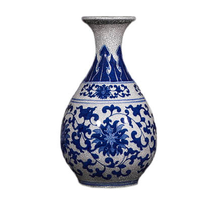 Jahrriesnge porcelain of white and blue vase cna0869 