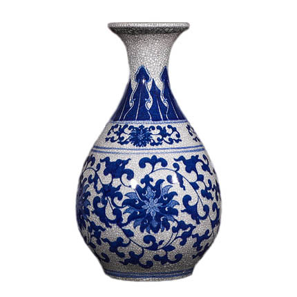 Jahrriesnge porcelain of white and blue vase cna0876 