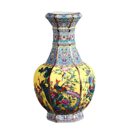 Jahrriesnge porcelain of outline in gold vase cna0879 