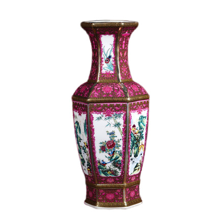 Jahrriesnge porcelain of outline in gold vase cna0885 