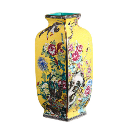 Jahrriesnge porcelain of outline in gold vase cna0896 