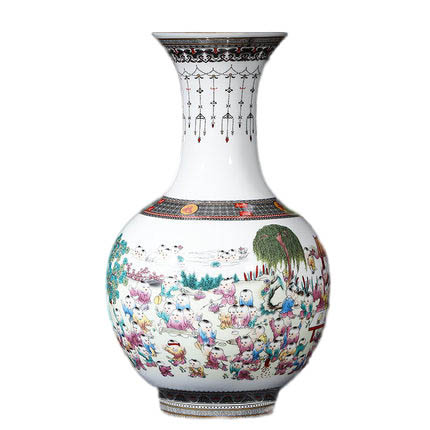 Jahrriesnge porcelain of landscape vase cna0924 