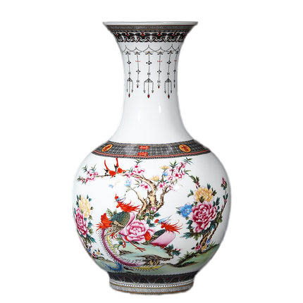 Jahrriesnge porcelain of landscape vase cna0926 