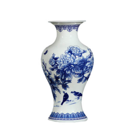 Jahrriesnge porcelain of peony bone china vase cna0938 