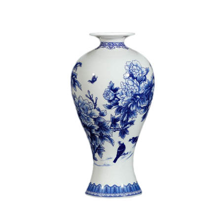 Jahrriesnge porcelain of peony bone china vase cna0939 