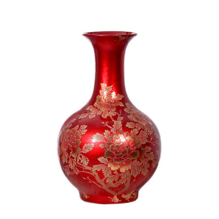 Jahrriesnge porcelain of crystal glaze vase cna0955 