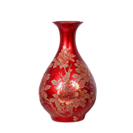 Jahrriesnge porcelain of crystal glaze vase cna0958 