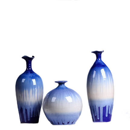 Jahrriesnge porcelain of kiln drawing vase 3 pcs cna0984 