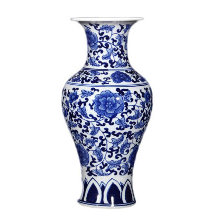 Jahrriesnge porcelain of blue and white vase cna1085 