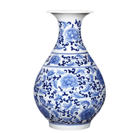 Jahrriesnge porcelain of blue and white vase cna1086 