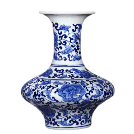 Jahrriesnge porcelain of blue and white vase cna1087 