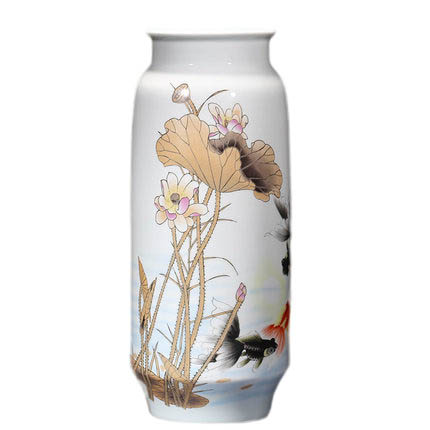 Jahrriesnge porcelain of flowers vase cna1092 