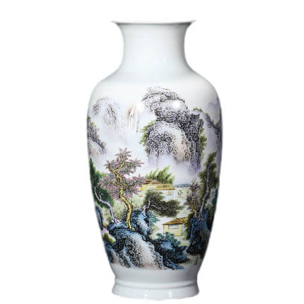 Jahrriesnge porcelain of flowers vase cna1093 