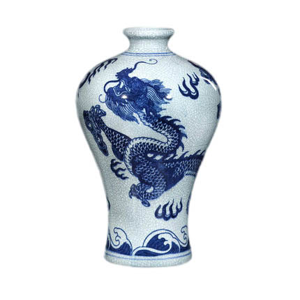 Jahrriesnge porcelain of crack dragon vase cna1172 