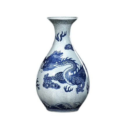 Jahrriesnge porcelain of crack dragon vase cna1180 