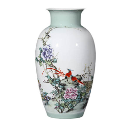 Jahrriesnge porcelain of colorful vase cna1274 