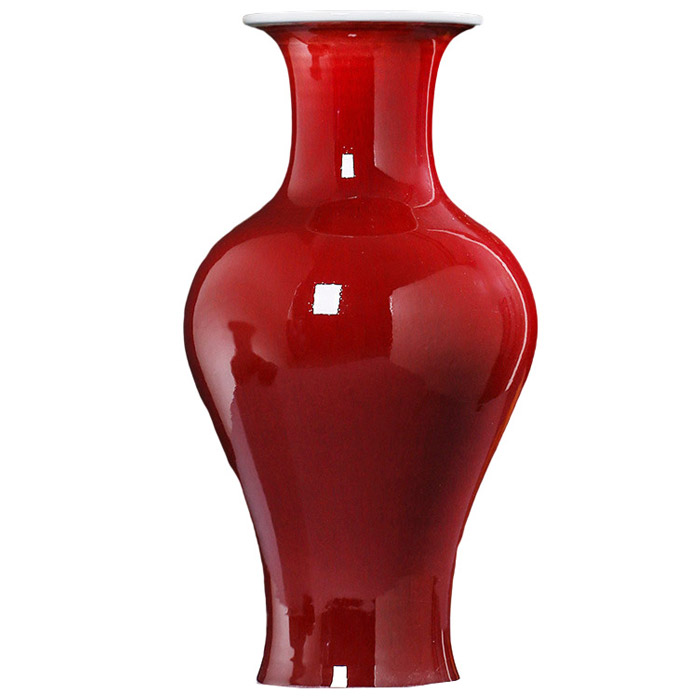 Jahrriesnge porcelain of red vase cna1280 