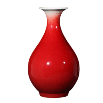 Jahrriesnge porcelain of red vase cna1281 