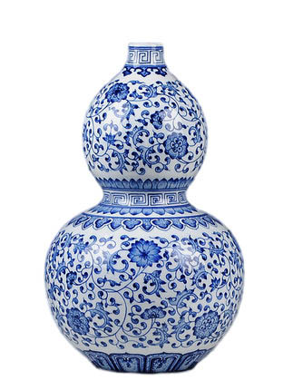 Jahrriesnge porcelain of gourd vase cna1293 