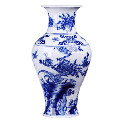 Jahrriesnge porcelain of blue and white vase cna1329 