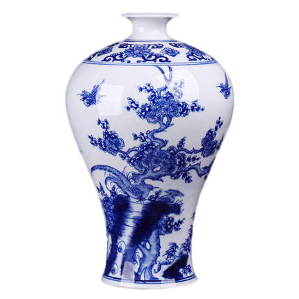 Jahrriesnge porcelain of blue and white vase cna1330 