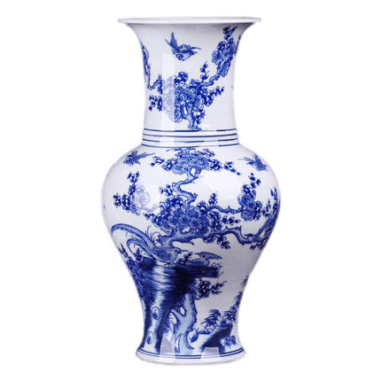 Jahrriesnge porcelain of blue and white vase cna1332 