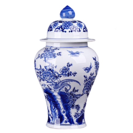 Jahrriesnge porcelain of blue and white vase cna1333 