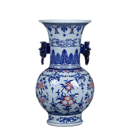 Jahrriesnge porcelain of binaural vase cna1344 