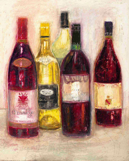 Jahrriesnge Still Life of wine-bottle-lpf00136 