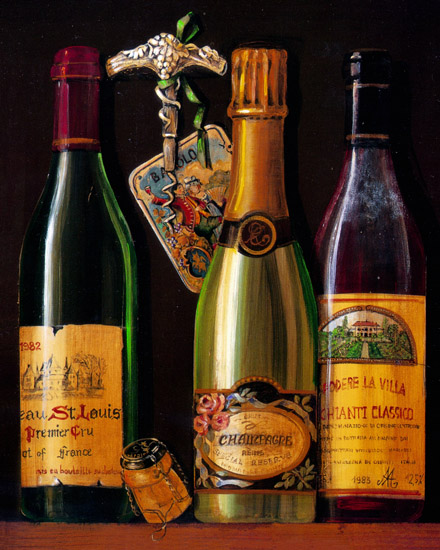 Jahrriesnge Still Life of bottle-lpf00153 