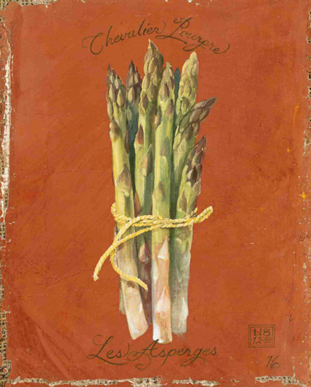 Jahrriesnge Still Life of asparagus-lpf00282 