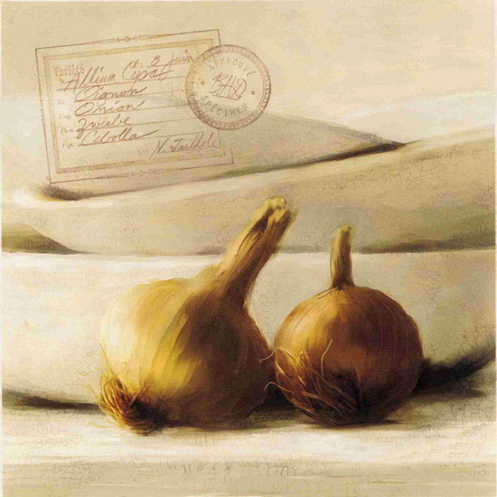 Jahrriesnge Still Life of garlic-lpf00364 