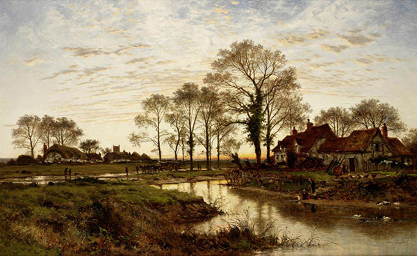 Jahrriesnge Landscape of village-lpf01095 