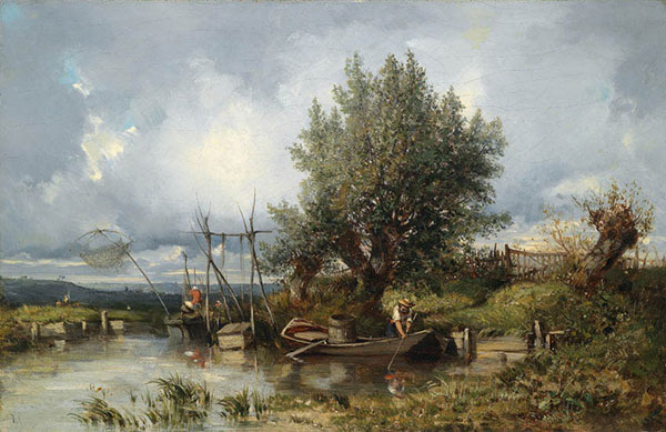 JAHRRIESNGE Landscape of boat-lpf01164 