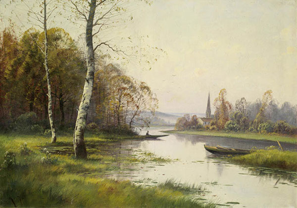 Jahrriesnge Landscape of river-lpf01341 