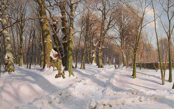 JAHRRIESNGE Landscape of winter-lpf01376 