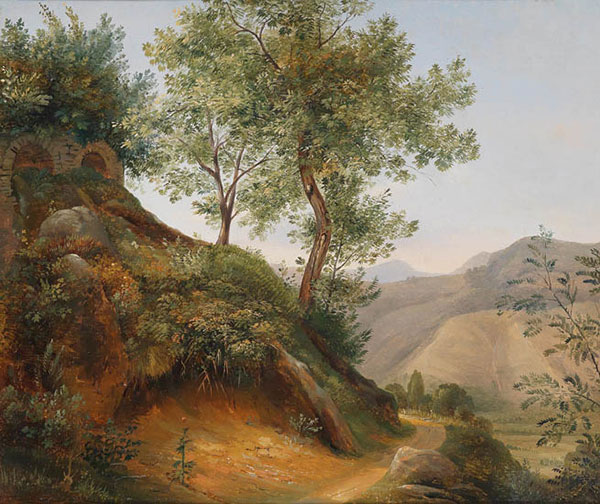 JAHRRIESNGE Landscape of hill-lpf01498 