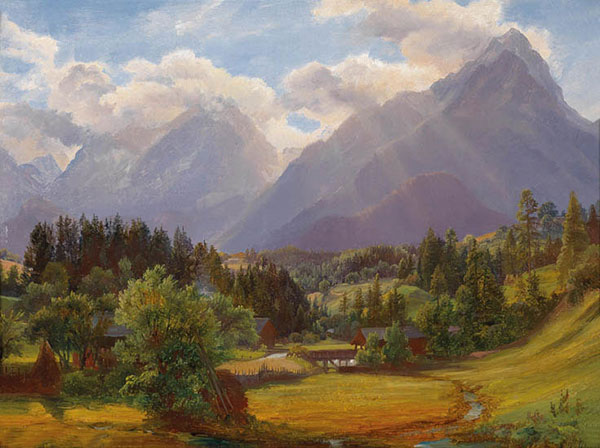 JAHRRIESNGE Landscape of mountain-lpf01515 