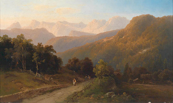 Jahrriesnge Landscape of mountain-lpf01532 