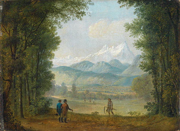 Jahrriesnge Landscape of mountain-lpf01542 