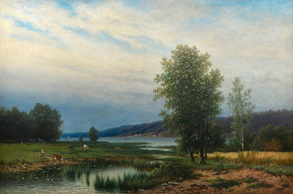 JAHRRIESNGE Landscape of river-lpf01625 