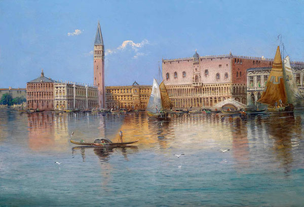 JAHRRIESNGE Landscape of Venice-lpf01730 