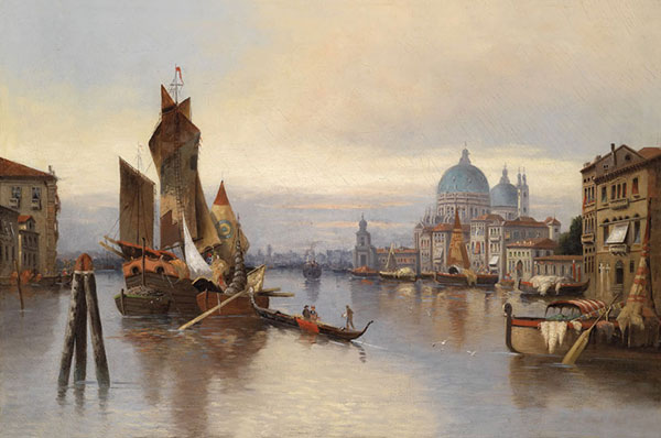 JAHRRIESNGE Landscape of Venice-lpf01757 