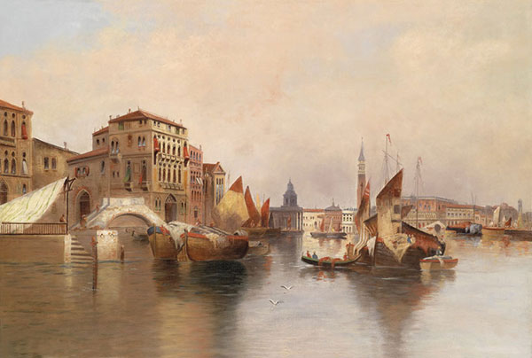 JAHRRIESNGE Landscape of Venice-lpf01758 