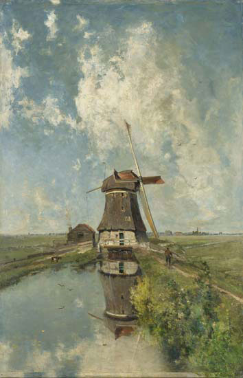 JAHRRIESNGE Landscape of windmill-lpf02500 