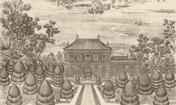 JAHRRIESNGE Landscape of palace lpf08494 