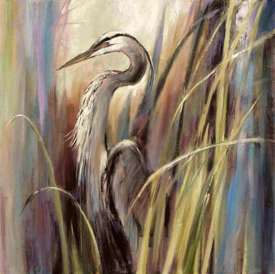 Jahrriesnge Animals of grass heron lpf10632 