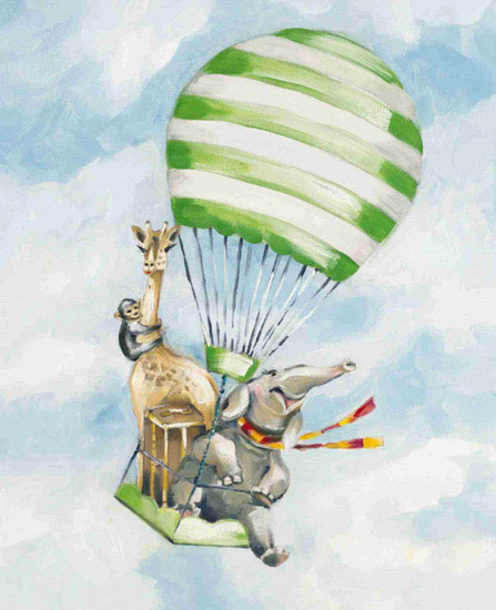 Jahrriesnge Animals of balloon lpf10659 